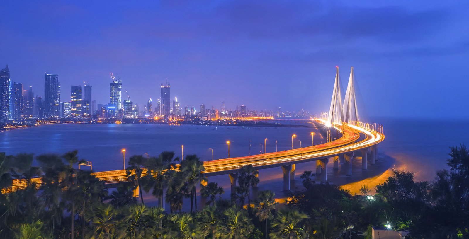 Bandra-Worli-sea-link-Mumbai-India