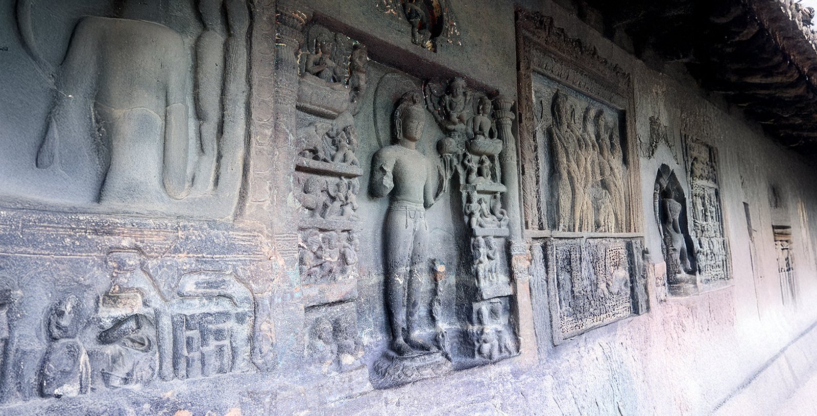 Ajanta Caves Caves of the later or Vakataka period