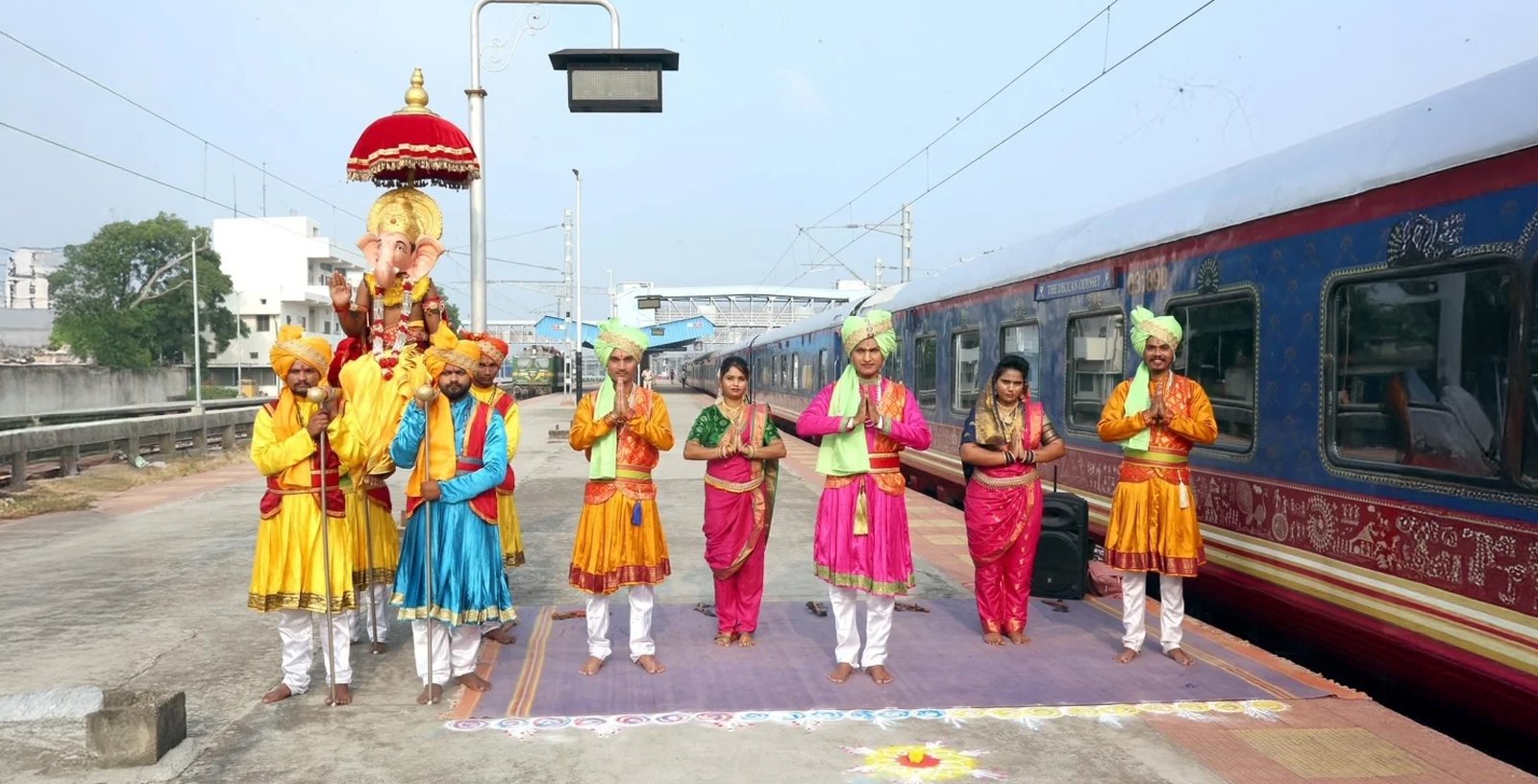 Deccan odyssey Welcome clients